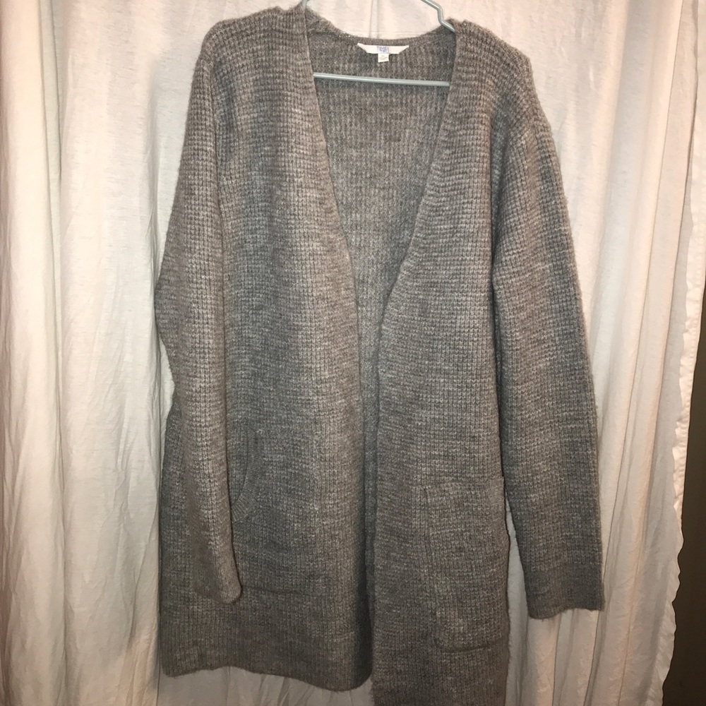 LONG OPEN SWEATER